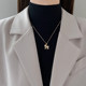 The new 2025 clavicle chain simple temperament trend autumn and winter accessories