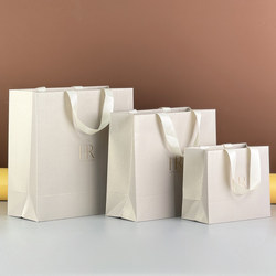 Suitable for Store Displays Helena Shopping Bag Three-Piece Set Bag Black Bandage Gift Bag Gift Box Paper Bag