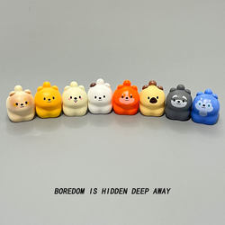 Bored? Place a Few Cute Little Dog Figurines as Desktop Decorations to Relieve Stress and Decorate the Car Dashboard