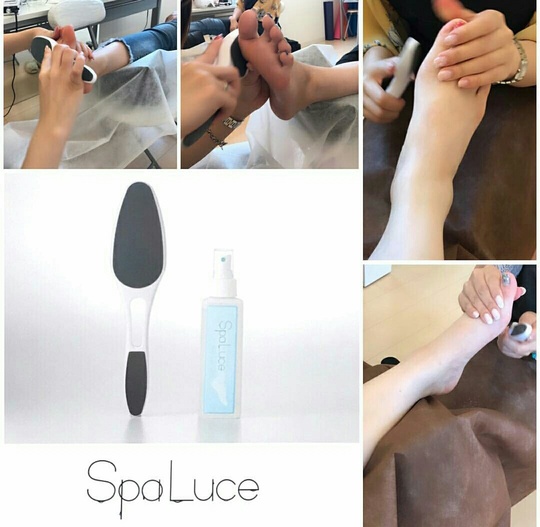 Spaluce Foot Spray - Exfoliating Dead Skin Treatment - Made in Japan