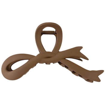 Women's 2025 new high-end hair clip frosted shark clip super large hair volume back head clip headgear