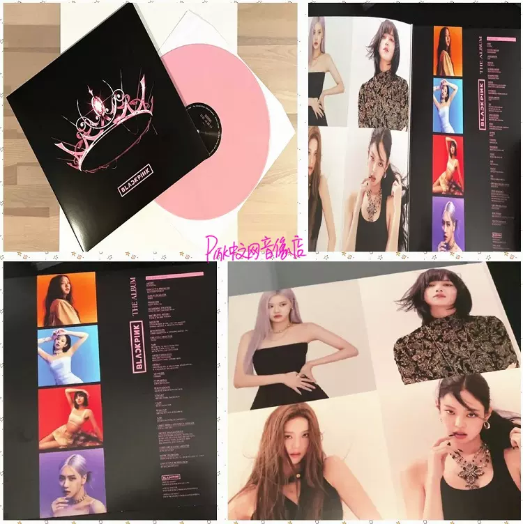 现货BLACKPINK 粉墨首张正规专辑THE ALBUM 限量粉胶LP黑胶唱片-Taobao