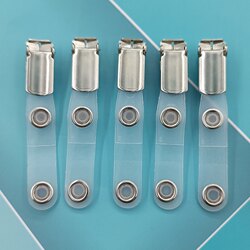 Metal Flip Cover Badge Holder, Id Card Holder, Employee Badge Clip, Name Tag, Conference Card Holder, Pin Clip