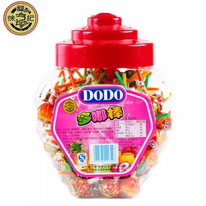 Xu Fuji Multi -Mu Rukin DODO DODO Baseball 500g bulk comprehensive fruit flavor Children's Candy Office Leisure Zero
