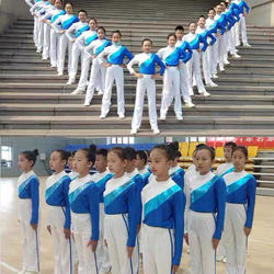 Primary and Secondary School Students'广播操 Aerobics Sports Games Cheerleading Group Gymnastics Dance Costumes Competition Costumes Performance Costumes