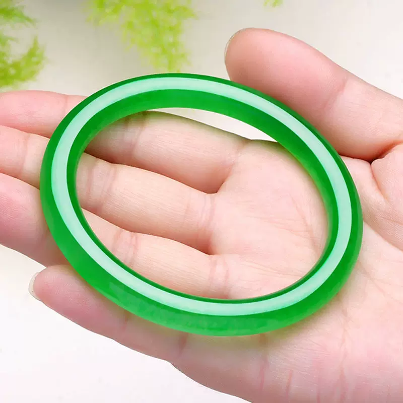 天然真玉冰种飘花翡翠色满绿紫罗兰正品圆条石英岩 天然真玉冰种飘花翡翠色满绿紫罗兰正品圆条石英岩