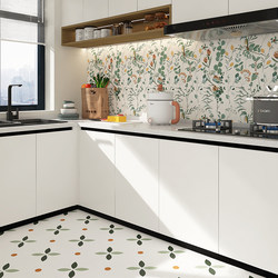 Cream Style Kitchen Wall Tiles 300X600 Small Tiles Bathroom Balcony Floor Tiles Matcha Green Retro Bathroom Tiles