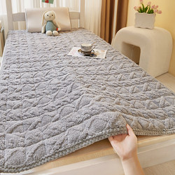 Student Dormitory 0.9 Mattress, Milk Velvet, Fleece-Lined, Warm, for Home Use, 1.5m Single/Double Winter Mattress, Machine Washable