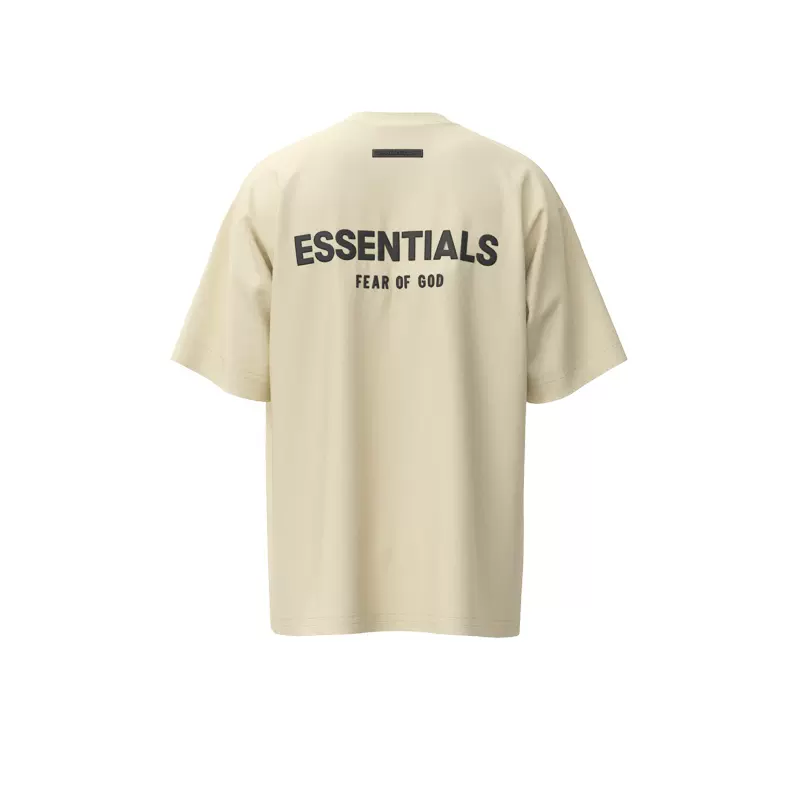 FEAR OF GOD FOG复线ESSENTIALS第七季宽松纯棉半袖圆领短袖T恤潮