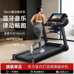 Treadmill for Home Use, Indoor Small Folding New Model Walking Machine, Household Electric Weight Loss Equipment, Gym-Specific