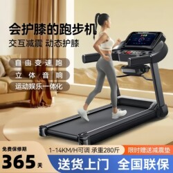 Treadmill for Home Use, Indoor Small Folding New Model Walking Machine, Electric Weight Loss Mini Gym Dedicated