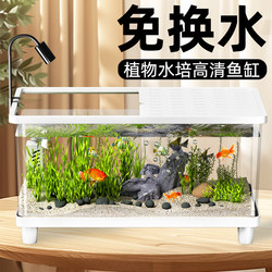 Crown Asia Fish Tank Landscaping Ecological Tank Desktop Tank Landscaping