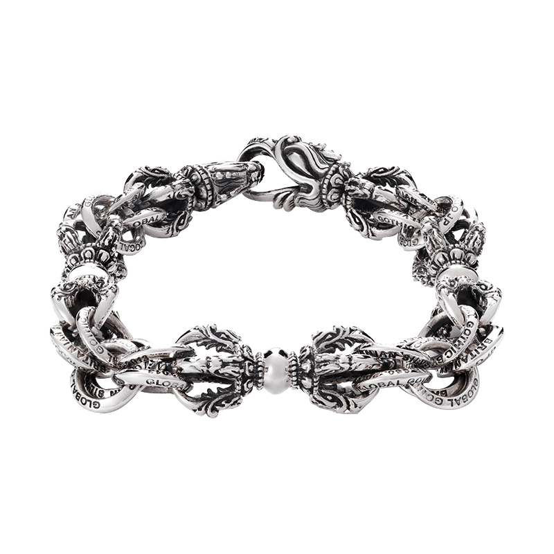 ZOCALO 金剛杵 SV950 11cm ペンダントトップ ZOCALO金剛杵系列龍頭金剛