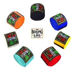 Noboxingnolife Bandage Boxing Wraps Muay Thai Fighting Hand Wraps Adult 5m Micro-Elastic Sanda Hand Wraps