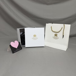 In-Stock Creed Perfume Gift Box Packaging Paper Bag Perfume Gift Bag Tote Bag Empty Box