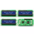 Màn hình xanh LCD1602 có đèn nền 1602A-5v nền xanh trắng hiển thị ký tự Màn hình LCD có tiêu đề pin Màn hình LCD/OLED