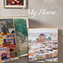 Aluminum Alloy Puzzle Photo Frame 1000 Pieces Wall-Mounted Picture Frame for Framing 50X70Cm Poster Narrow Edge Metal Frame Simple