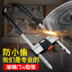 Glass door lock U-shaped lock store shop double-open glass sliding door long lock home outdoor plug lock shop U-shaped lock