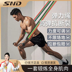 Snd Resistance Band Fitness Equipment for Men, Resistance Band for Back Exercises, Door-Mounted High Pull-Down, Multi-Functional Comprehensive Training Equipment