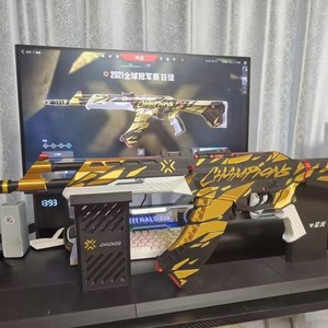 
Fearless contract model gun 21 champion detachable without bonding fanatic ak Valorant weapon toy gun in stock