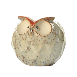 
Shuxi old cliff pile succulent flower pot animal creative large flower insert stone pot owl handicraft desktop decoration