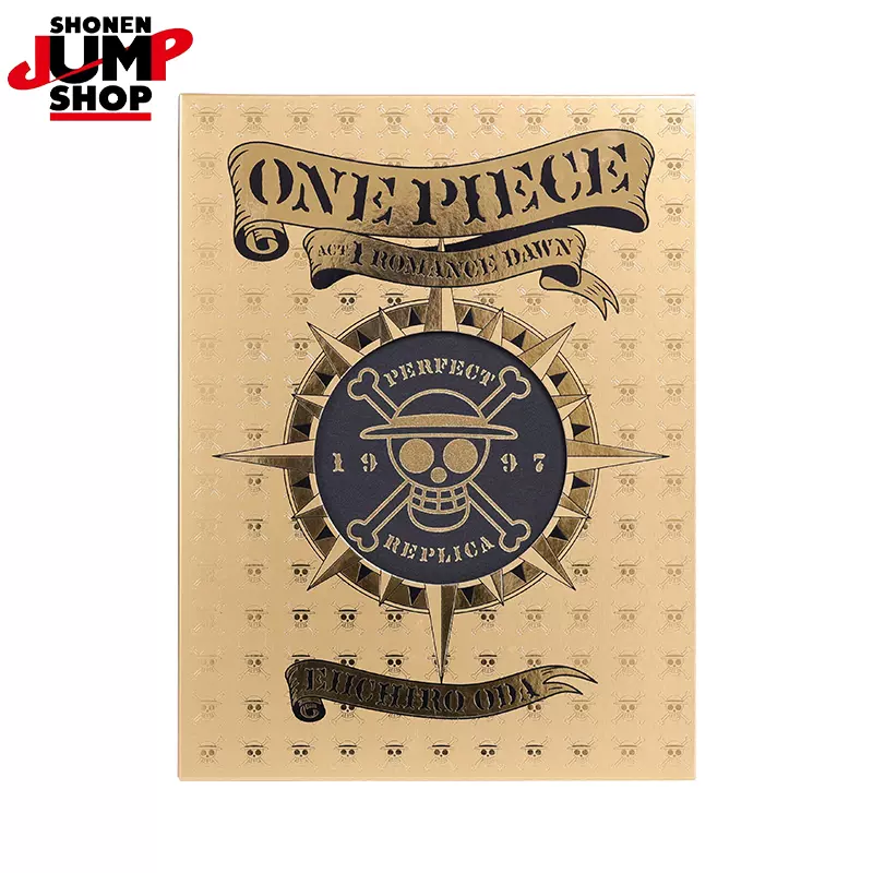 SHONEN JUMP SHOP 官方ONEPIECE航海王第一话复制原稿BOX正版周边-Taobao