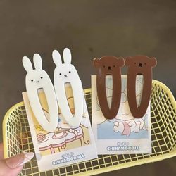 New Cute Japanese Sweet Cool Rabbit Hair Clip Bangs Clip Unique Niche Girl Student Hair Accessory Brand New