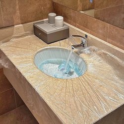 Travel Toiletry Kit for Short Trips, Business Trips to Northeast China, Harbin, Hotel Stay, Washbasin, Disposable Dirt Barrier Film