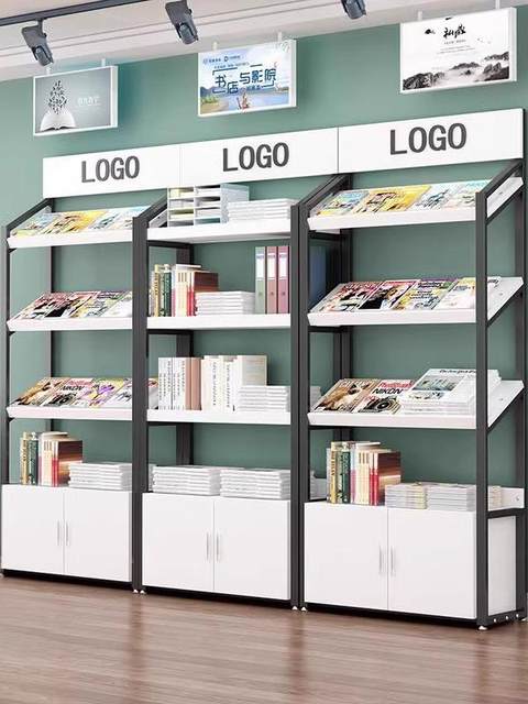 Display Rack for Newspapers and Magazines, Office Information Display ...