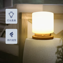 Solar Light Outdoor Courtyard Home Balcony Desktop USB Charging Indoor Lighting Bedroom Led Camping Night Light