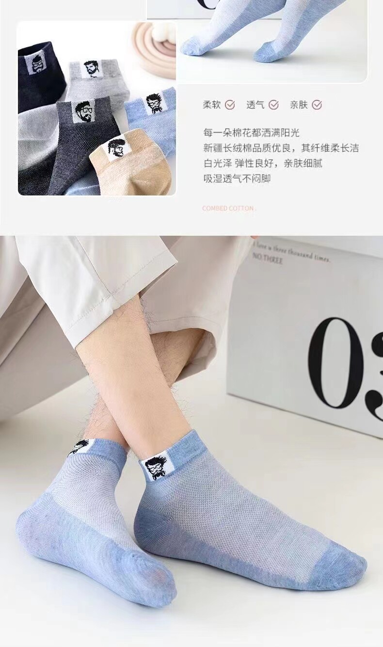 10 Paia Calzini Corti Uomo Donna - Cotone Traspirante Senza Cuciture, Rinforzati - Foto 10