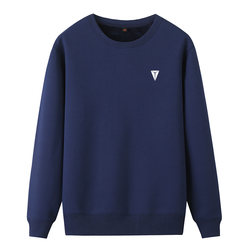 Changan Shenlan Automobile 4S Store Workwear Sweatshirt Autumn and Winter Fleece-Lined Crew Neck Car Club Beauty Repair Work Clothes