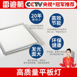 Integrated Ceiling Led Light, Kitchen and Bathroom Light, Aluminum Panel Embedded Light, 30X30X60X300X600 Panel Light