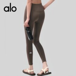 Aio New Tight-Fitting Yoga Pants High-Waisted Butt-Lifting Fitness Leggings Running Pilates Training Clothes Sports Fitness Pants