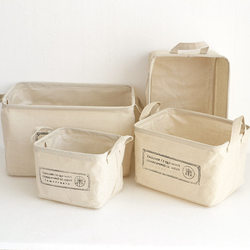 Clothing Storage Box, Home Wardrobe Layered Organizer for Clothes and Pants, Fabric Cotton and Linen Foldable Storage Basket, a Great Tool