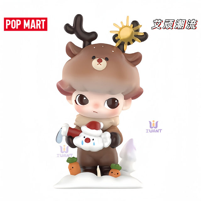 POPMART DIMOO Snowman's Letter Figure Toy Blind Box New Year's ...