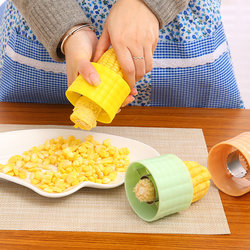Stainless Steel Corn Peeler, Household Corn Kernel Remover, Manual Kitchen Peeler and Scraper