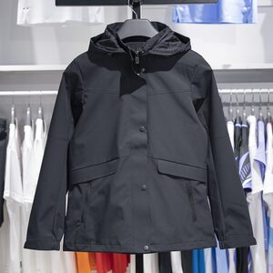 
Li Ning sports windbreaker autumn group purchase series women's splash-proof lightweight water removable hooded jacket AFDUA14