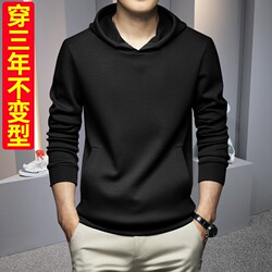 2025 New Autumn Hooded Sweatshirt for Men, Casual Pullover Hoodie, Spring and Autumn Korean Style Sports Warm Top
