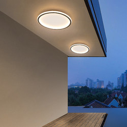 Outdoor Ceiling Light for Eaves, Roof, Villa, Courtyard, Corridor, Aisle, Mosquito-Proof, Simple, Ultra-Thin, Outdoor Balcony, Three-Proof Light