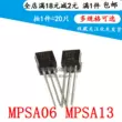 MPSA06 MPSA13 KSP13 Transistor Darlington NPN 0.5A/30V TO-92 (20 cái) transistor a1015