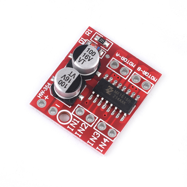 2-Way DC Stepper Motor Drive Module PWM Speed Regulation Double H ...