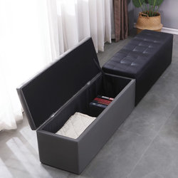 Sitting Box, Clothing Store Sofa Stool, Shoe Changing Stool, Storage Stool, Rectangular Fitting Room Stool, Home Use