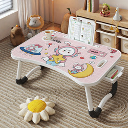 Foldable Small Bed Table for Dormitory, Home Bedroom, Student Dormitory, Bay Window Desk, Lazy Study Table