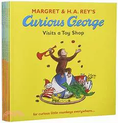 好奇猴乔治7册儿童故事图画绘本英文原版Curious George Collection