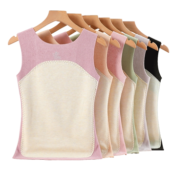 German velvet -warm vest plus velvet thick protection cotton vest
