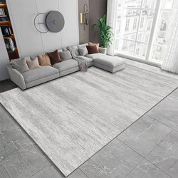 Carpet for Living Room and Bedroom, Light Luxury, High-End, Home Use, Sofa, Easy Care, Modern, Simple, Gray Bedside Rug, Entryway Floor Mat