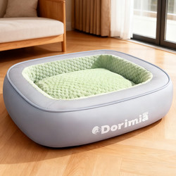 Dog Kennel Is Warm in Winter and Fully Removable and Washable. Cat Kennel Is Suitable for Golden Retrievers and Large Dogs. Dog Mat and Dog Bed Are Suitable for All Seasons. Pet Sleeping Mat