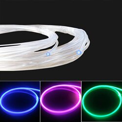 Glowing Jump Rope Accessories Spare Rope, Light-Guiding Rope Replacement Rope, Approximately 2.8m Long [Excluding the Light-Up Handle]