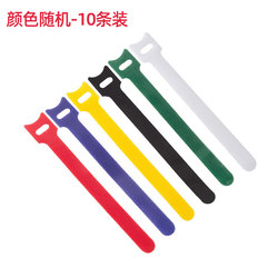 Storage wire management device winding hub data cable storage wire management with coiled harness cable tie self-adhesive Velcro patch